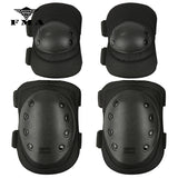 FMA Knee & Elbow Pad 4 Pcs Sports Military Knee Elbow Protector Tactical Combat Protective Set