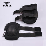 FMA Knee & Elbow Pad 4 Pcs Sports Military Knee Elbow Protector Tactical Combat Protective Set